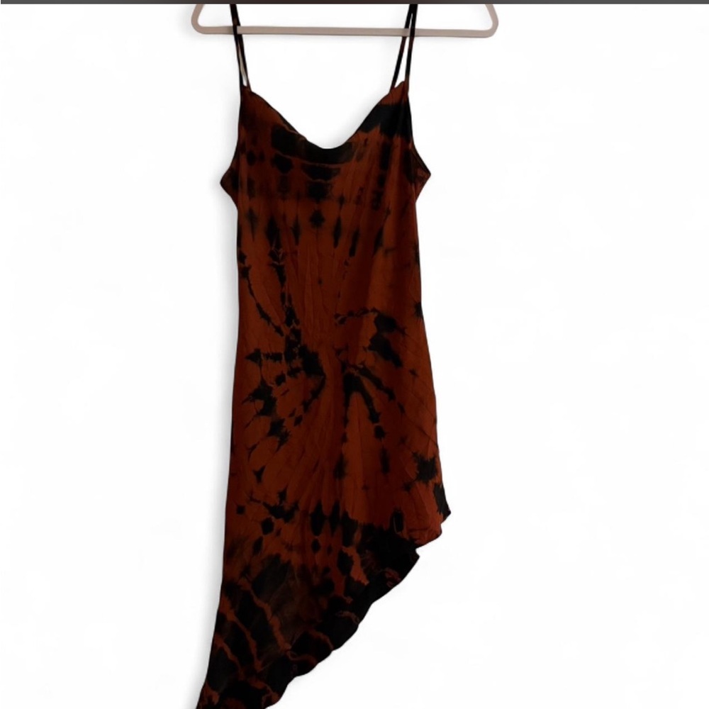 Amanda Uprichard Black and Brown Mini Dress - Picture 2 of 2